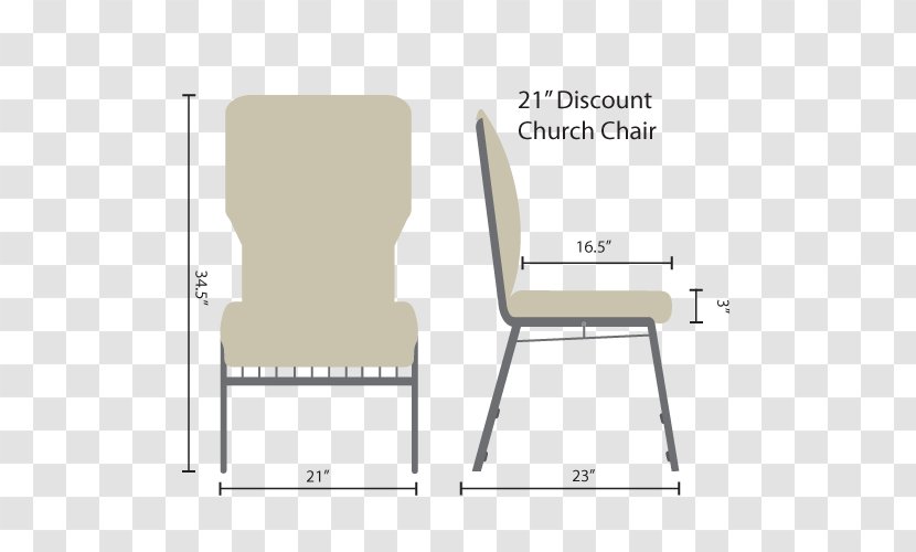 X-chair Table Jute Armrest - Information - Chair Transparent PNG