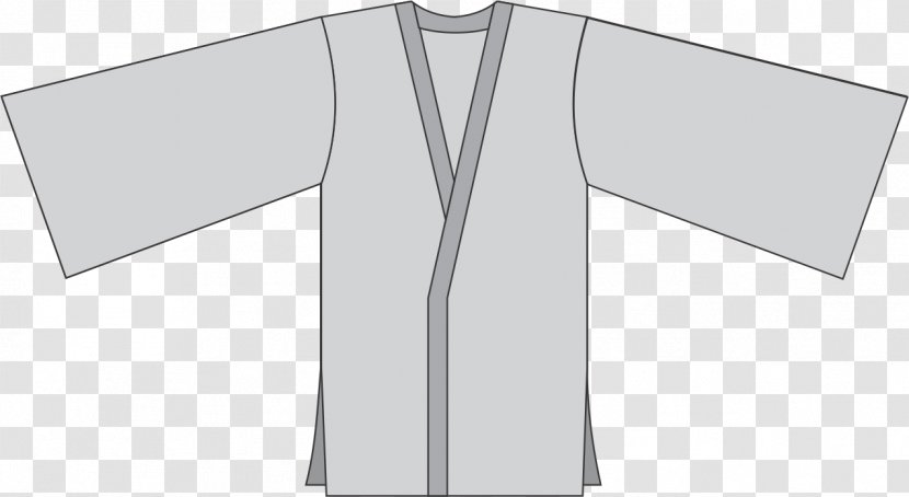 T-shirt Robe Dress Clothing Collar - T Shirt Transparent PNG