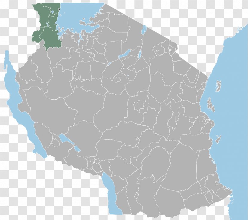 Kigoma Rural District Kasulu Pemba North Region Mjini Magharibi - Tanzania - Map Transparent PNG