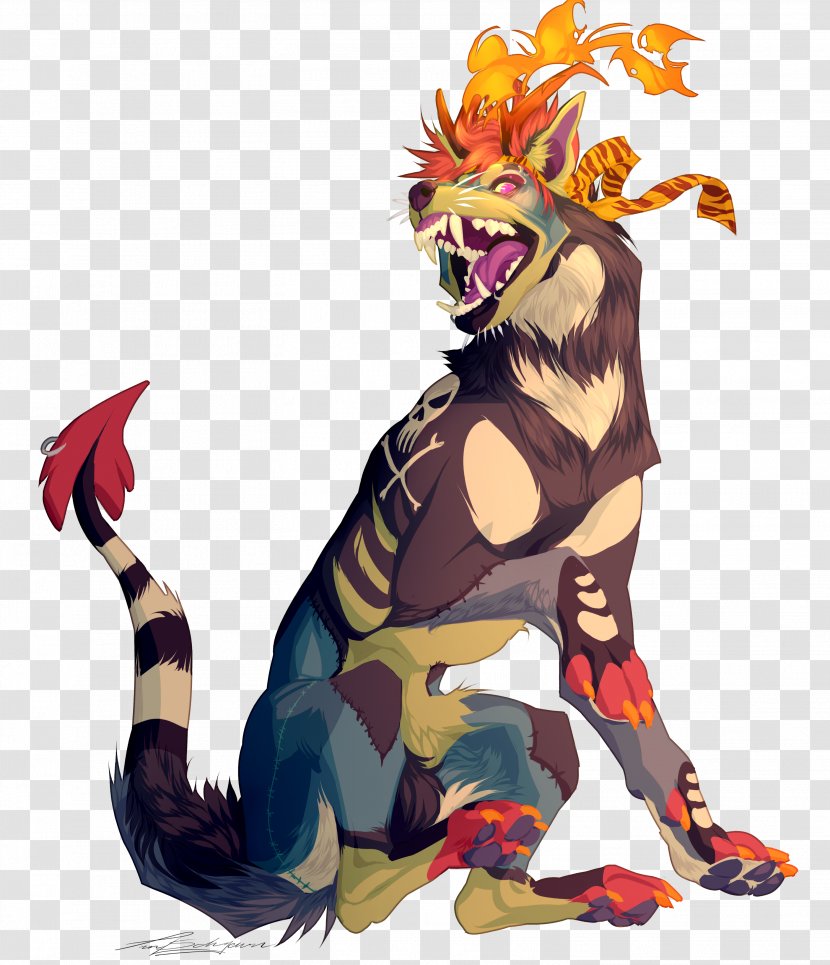 Big Cat Tail - Mythical Creature Transparent PNG