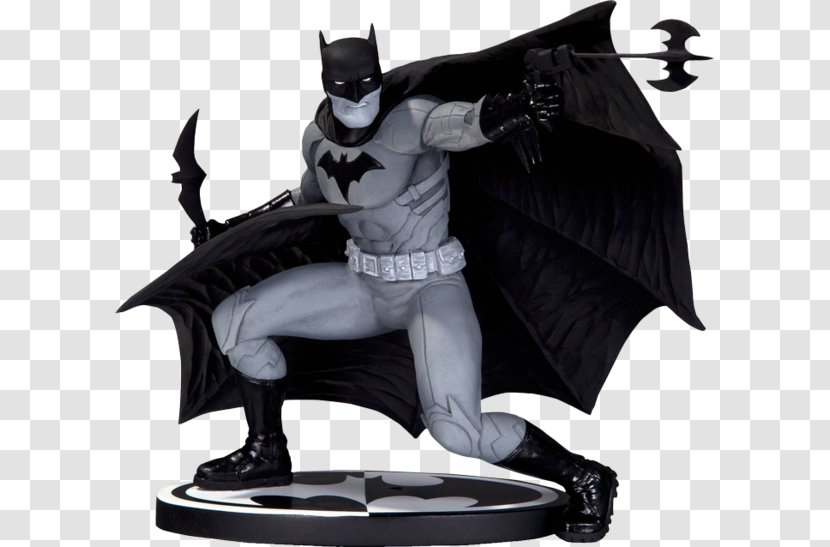 Batman Black And White Figurine Joker Harley Quinn - Dc Comics Transparent PNG