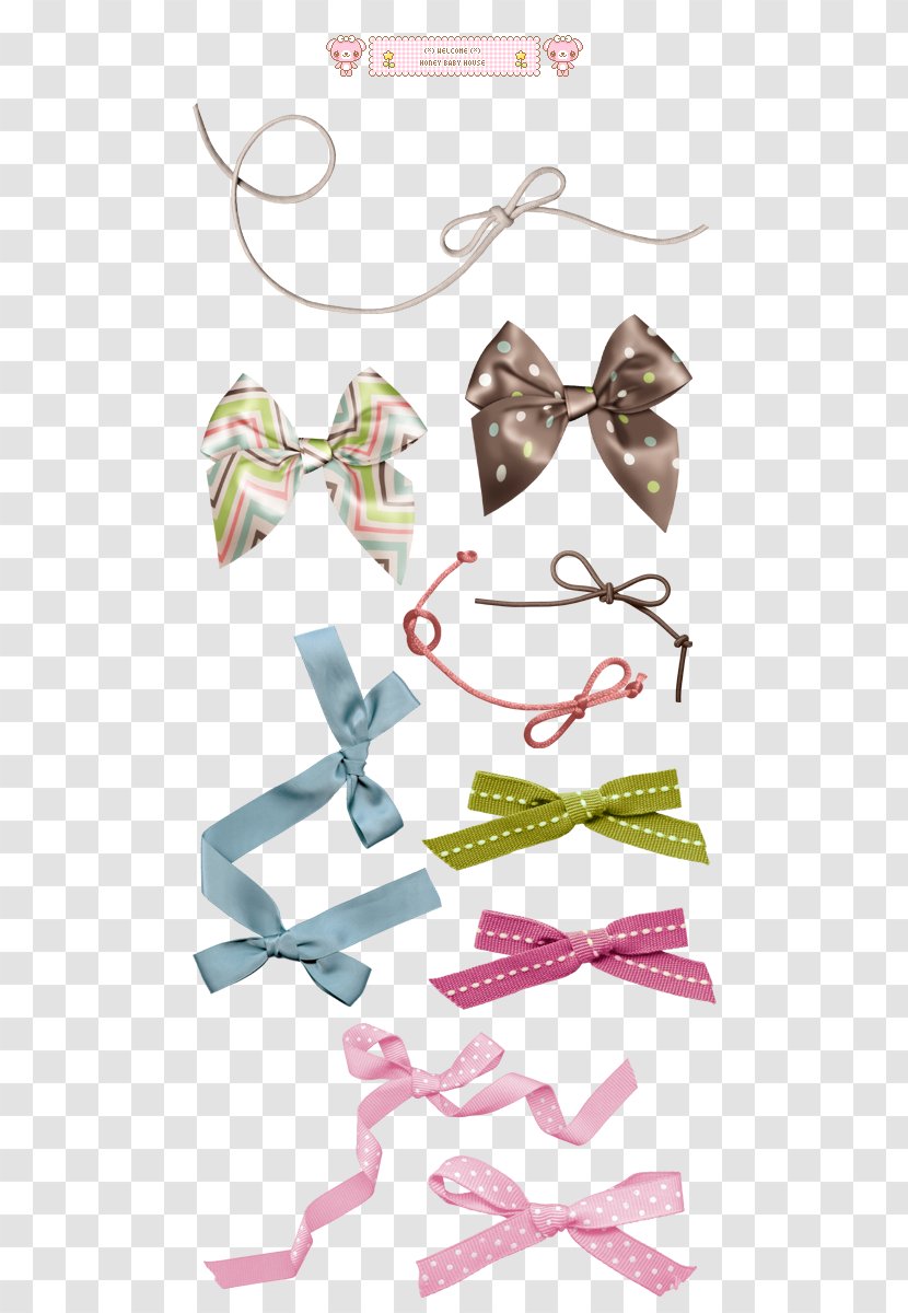 Piacere Bianca Glasses Paper Ribbon Hair Tie Transparent PNG