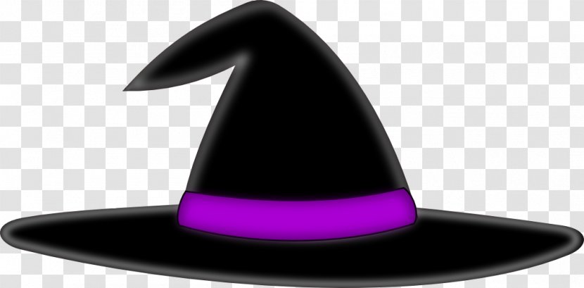 Purple Headgear Hat Violet - Witch Transparent PNG