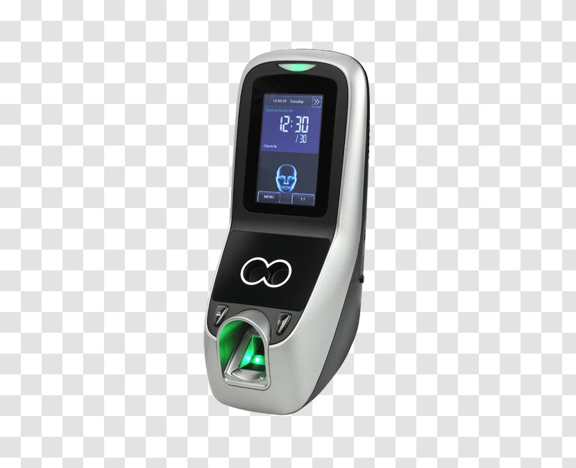 Access Control Time And Attendance Biometrics Fingerprint Facial Recognition System - Face Technology Transparent PNG