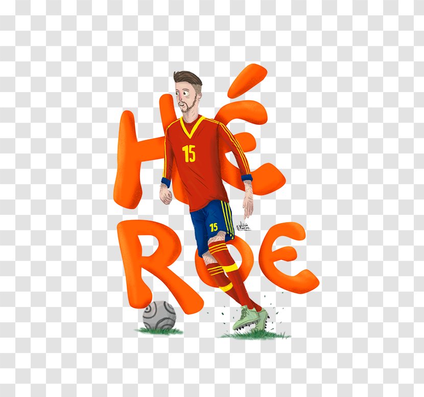 Cartoon Illustration Mascot Product Font - Orange Sa - Brasil World Cup Wallpaper Transparent PNG
