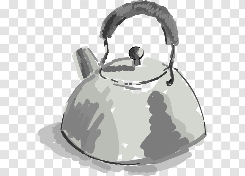 Teapot Whistling Kettle Clip Art - Kitchen Utensil Transparent PNG