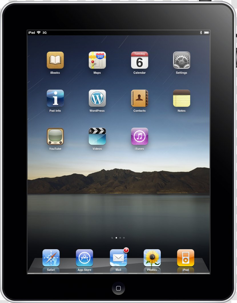 Tablet - Apple - Mobile Device Transparent PNG