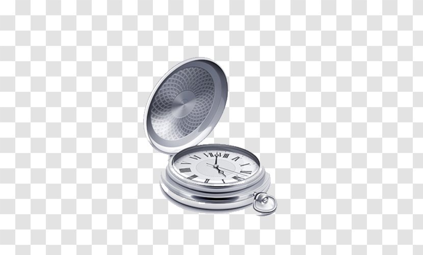 Pocket Watch Illustration - Clock - Realism Of The Transparent PNG