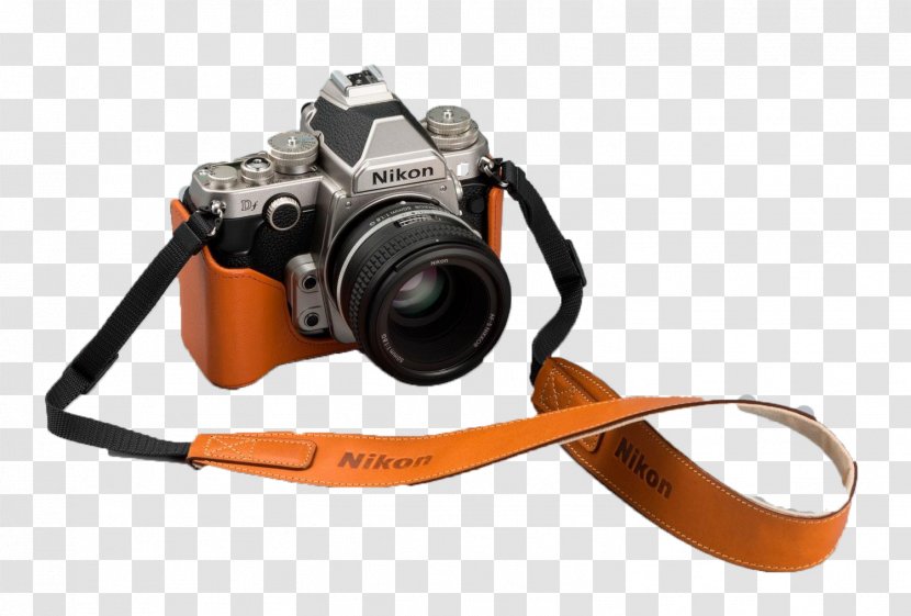 Nikon Df D4 Camera Digital SLR - Vintage Transparent PNG