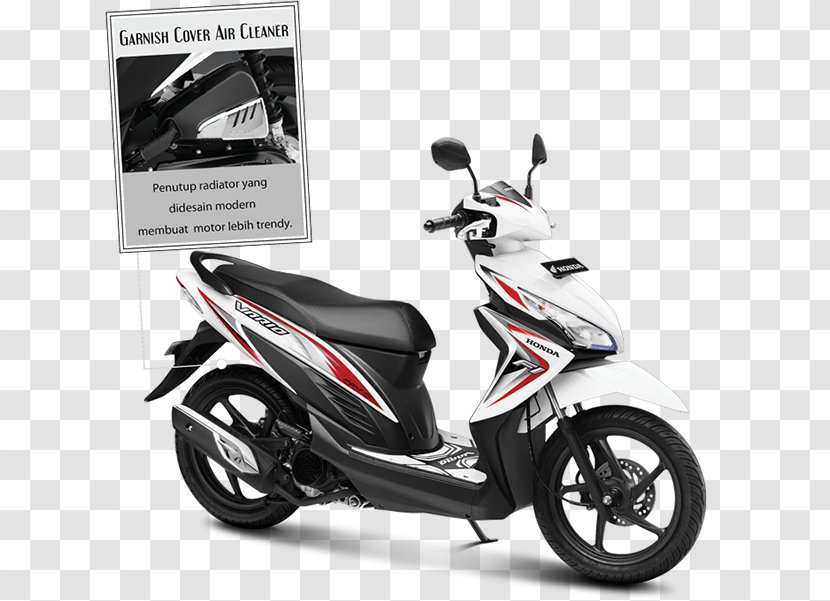 Honda Vario Fuel Injection Motorcycle PT Astra Motor - Automotive Design Transparent PNG