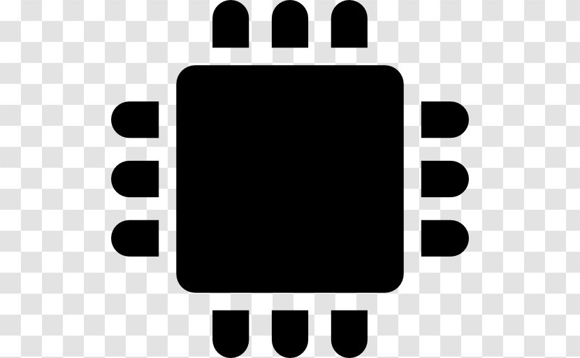 Central Processing Unit Integrated Circuits & Chips - Text Transparent PNG