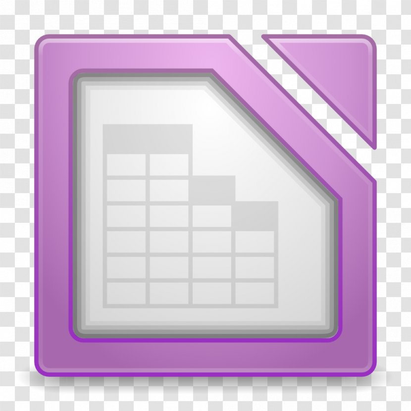 Square Angle Purple - Microsoft Office - Apps Libreoffice Base Transparent PNG
