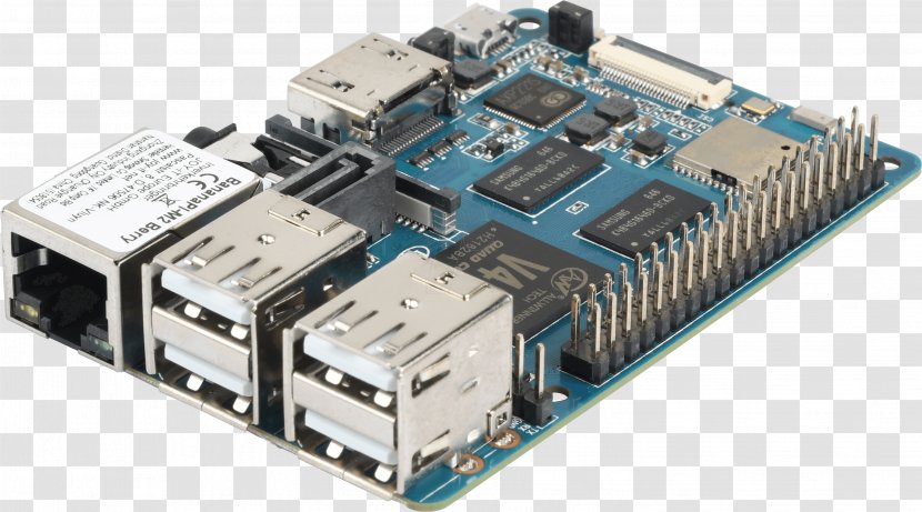 Raspberry Pi 3 Single-board Computer Software Electronics - Network Interface Controller Transparent PNG
