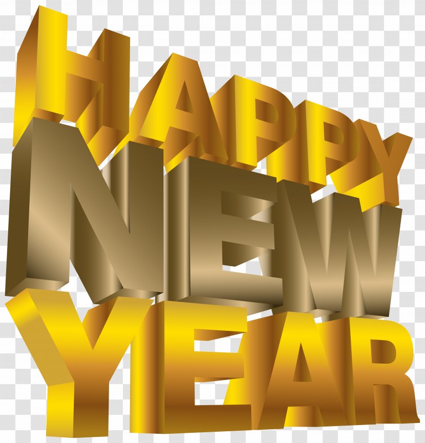 New Year's Day Clip Art - Happy Year Transparent PNG