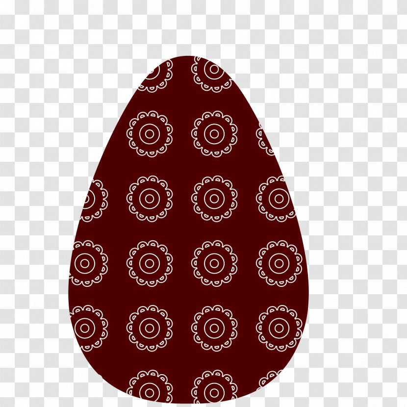 Easter Clip Art - Red - Color Vector Transparent PNG