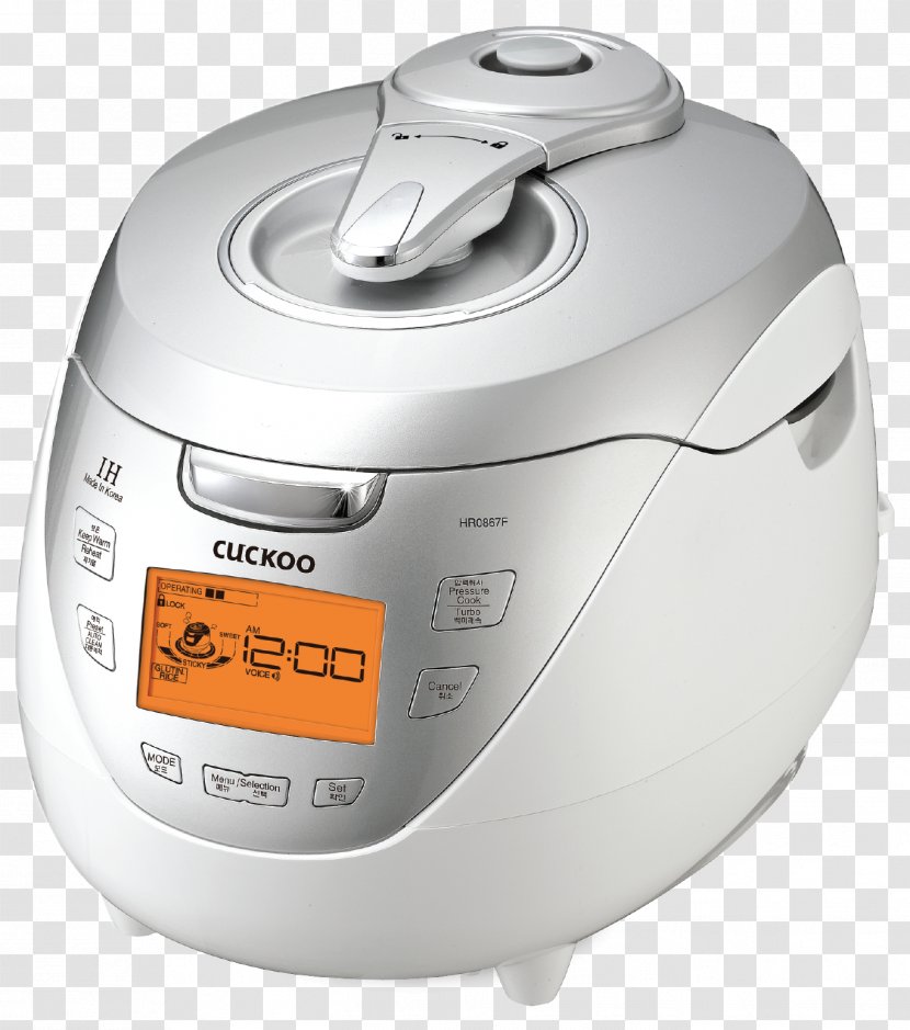 Rice Cookers Cuckoo Electronics Induction Heating Cooking Pressure Cooker Transparent PNG