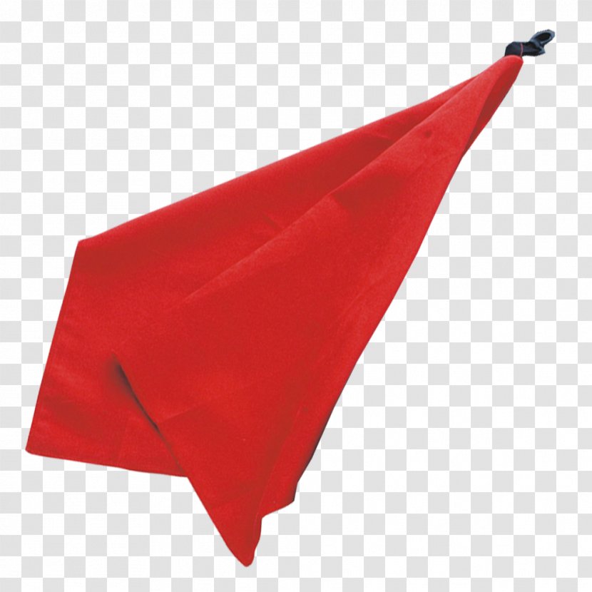 Triangle Flag - Red - Towel Transparent PNG