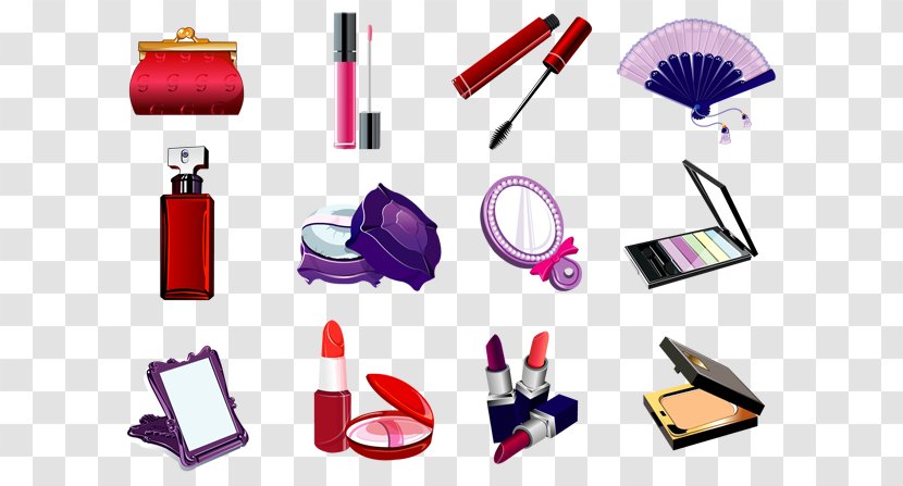 Cosmetics Make-up - Makeup - Icon Design Transparent PNG