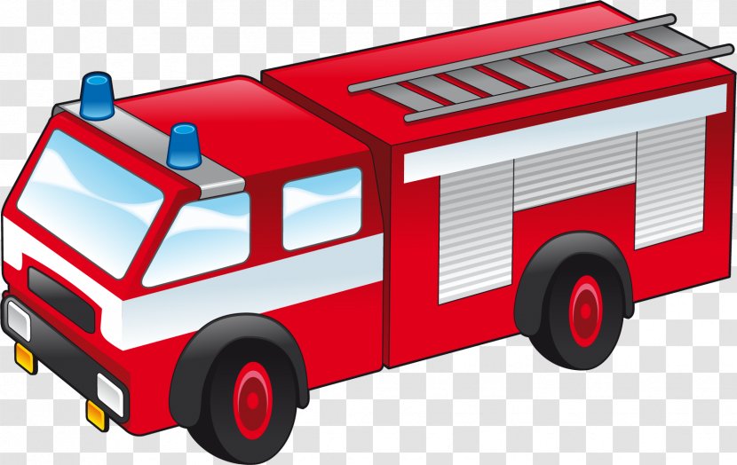 Car Emergency Vehicle Fire Engine - Toy - Rescue Transparent PNG