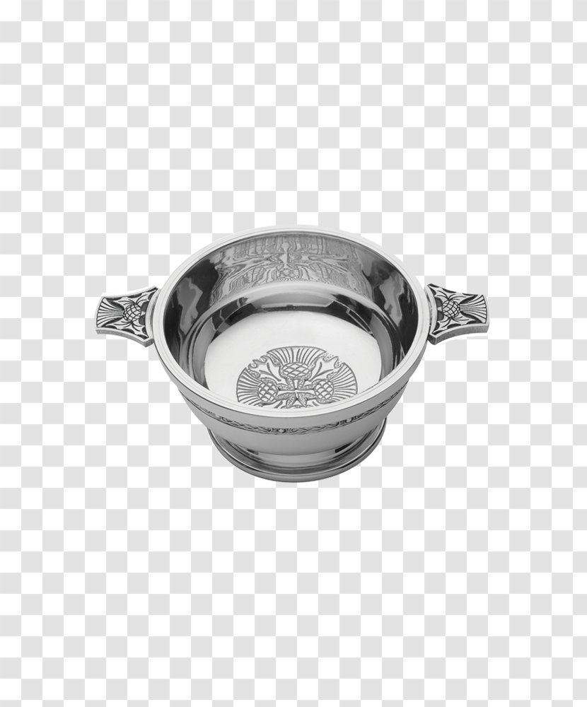 Quaich Bowl Scotland Loving Cup Pewter - Handle - Mug Transparent PNG