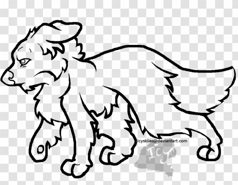 Whiskers Line Art Dog Cat Lion - Cartoon - Mixed Breed Transparent PNG