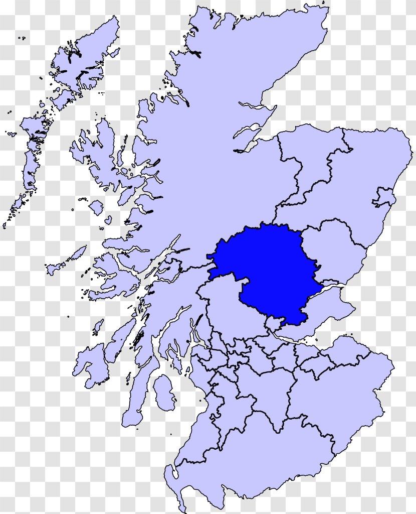 Inverclyde Edinburgh West Lothian Shetland Map Transparent PNG