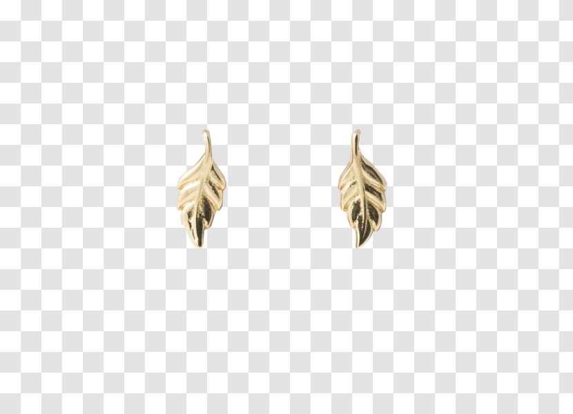 Earring Jewellery Gold Leaf Silver - Ring Transparent PNG