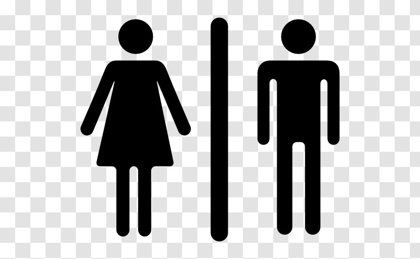 Unisex Public Toilet Bathroom Sign - Communication - Healthy Women Transparent PNG