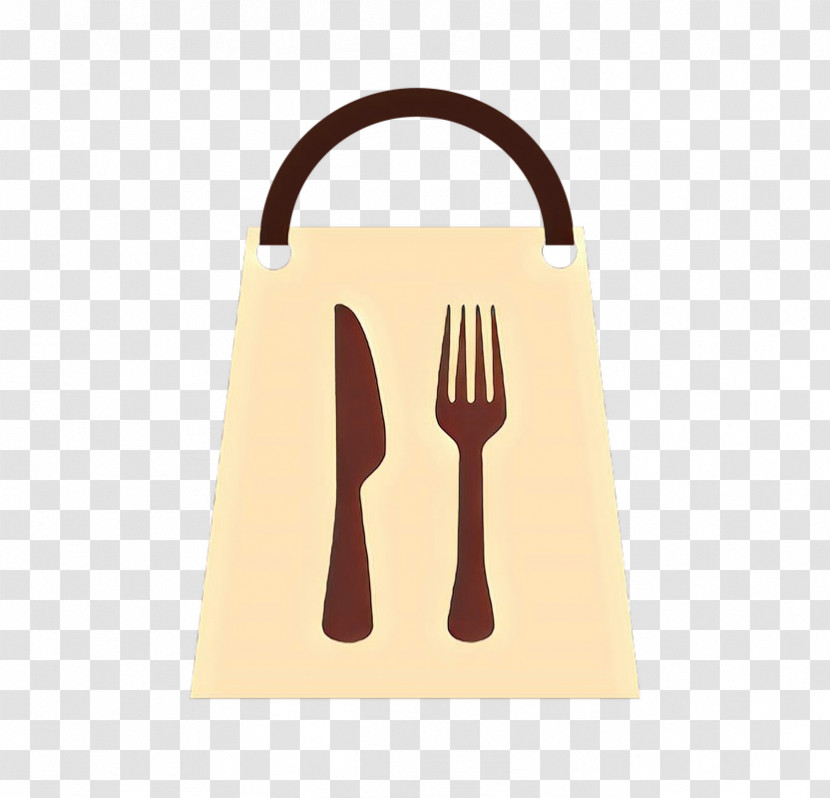 Fork Cutlery Tableware Brown Kitchen Utensil Transparent PNG