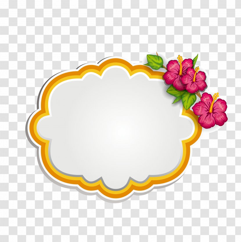 Circle Clip Art - Flower - Vector Color Notes Small Card Transparent PNG