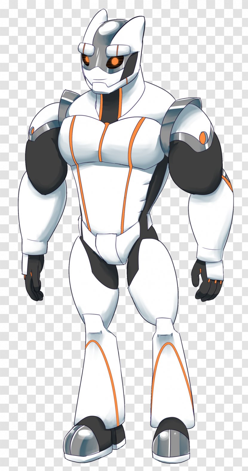 Robot Cartoon Character - Muscle Transparent PNG