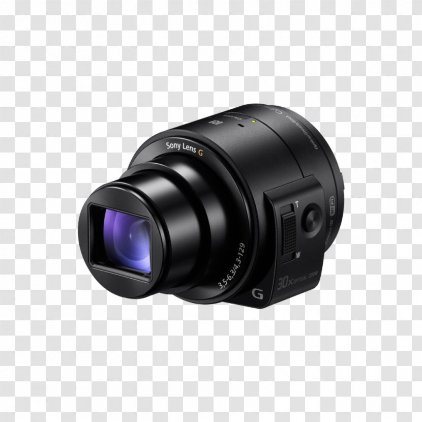 DSC-QX10 Sony ILCE-QX1 α Camera Lens - Teleconverter Transparent PNG