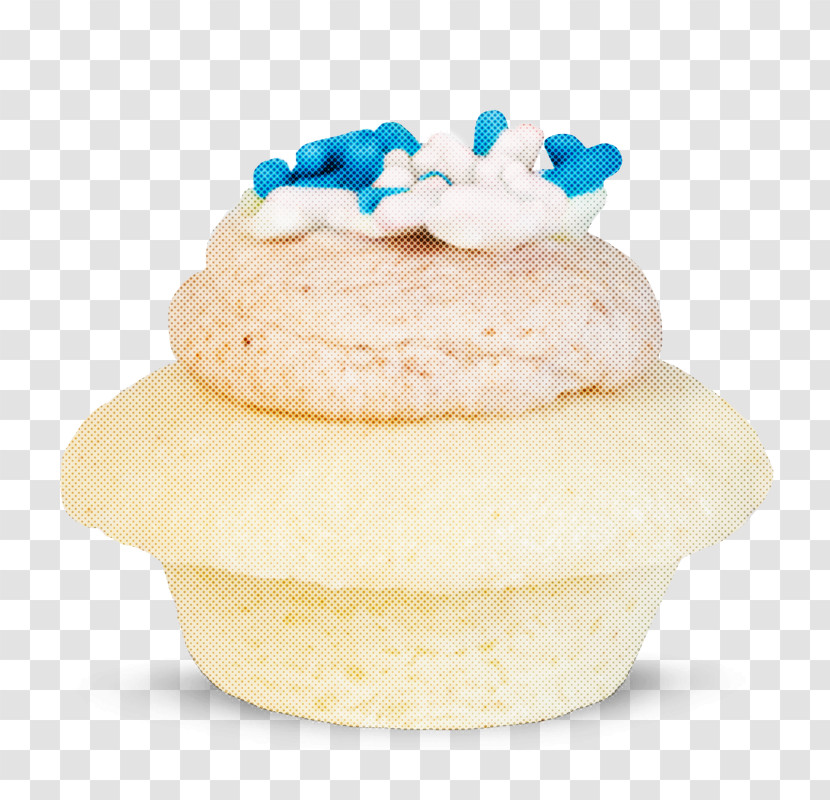 Food Cupcake Buttercream Vanilla Dessert Transparent PNG
