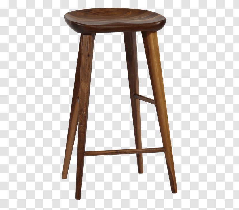 Bar Stool Table Chair Eastern Black Walnut - Matbord Transparent PNG