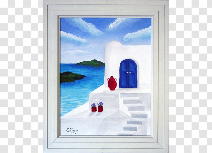 Painting Window Modern Art Picture Frames - Canvas Board Transparent PNG