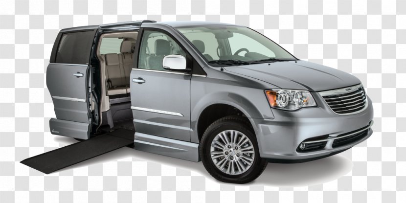 Minivan Chrysler Town & Country Dodge Car - Wheelchair Accessible Van Transparent PNG