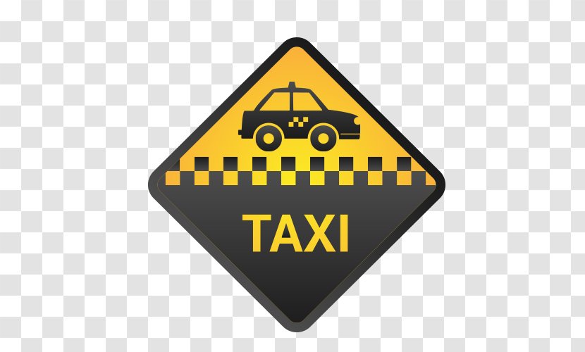 Checker Taxi Logo Yellow Cab - Stock Photography - Vector Transparent PNG