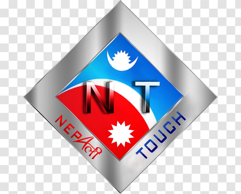 NepaliTouch Logo YouTube Production Companies Nepali Language - Sign Transparent PNG