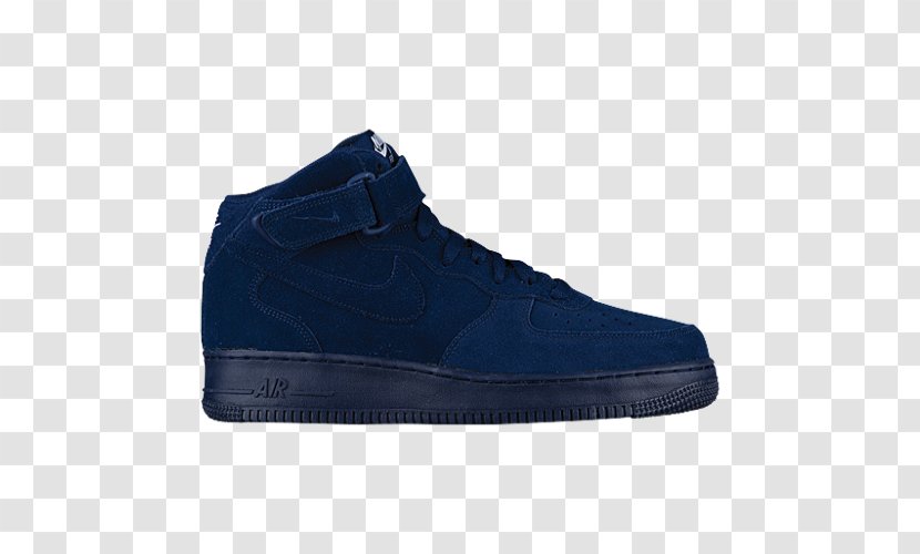 Blue Sports Shoes Nike Air Force 1 Mid 07 Mens Transparent PNG