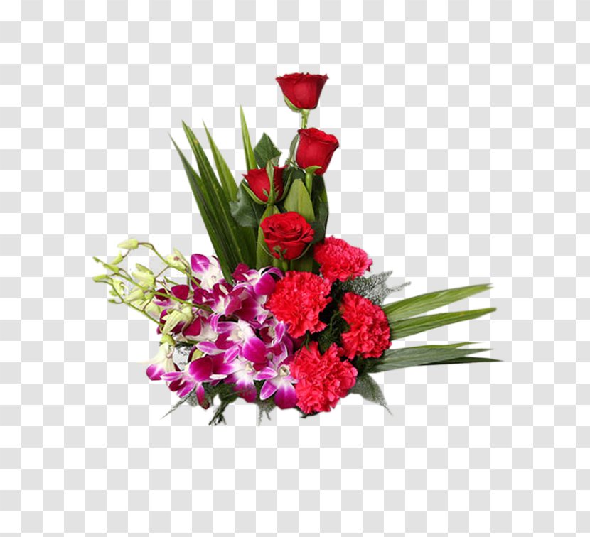 Carnation Basket Flower Bouquet Delivery - Ikebana Transparent PNG