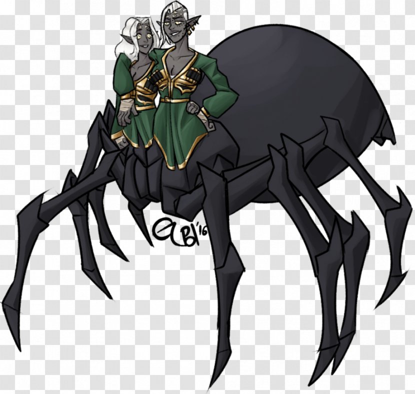 Dungeons & Dragons Drider Underdark Role-playing Game DeviantArt - Invertebrate - Insect Transparent PNG