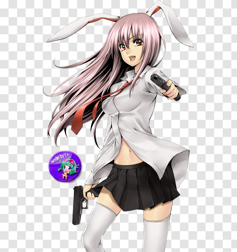 Firearm Weapon Girls With Guns Female - Cartoon Transparent PNG