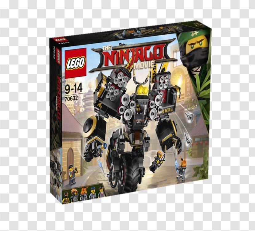 LEGO 70632 THE NINJAGO MOVIE Cole's Quake Mech Amazon.com - Amazoncom - Lego Minifigures Ninjago Transparent PNG