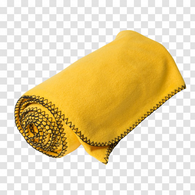 Blanket Bed Wool Polar Fleece Yellow - Clothing Accessories Transparent PNG