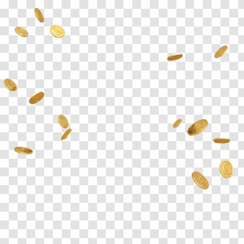 Gold Coin - Drawing - Drop Coins Transparent PNG