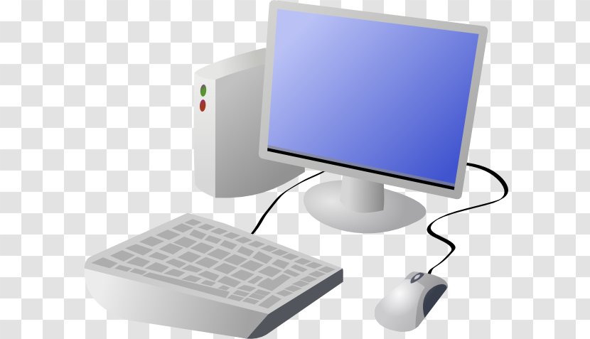 Laptop Computer Keyboard Clip Art - Monitor - Free Pictures Of Computers Transparent PNG