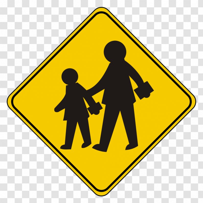 Warning Sign Traffic - Road Transparent PNG