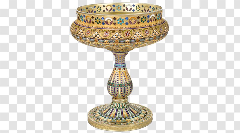 Vitreous Enamel Gilding Niello Silver-gilt - Vase - Russian Tea Maker Transparent PNG