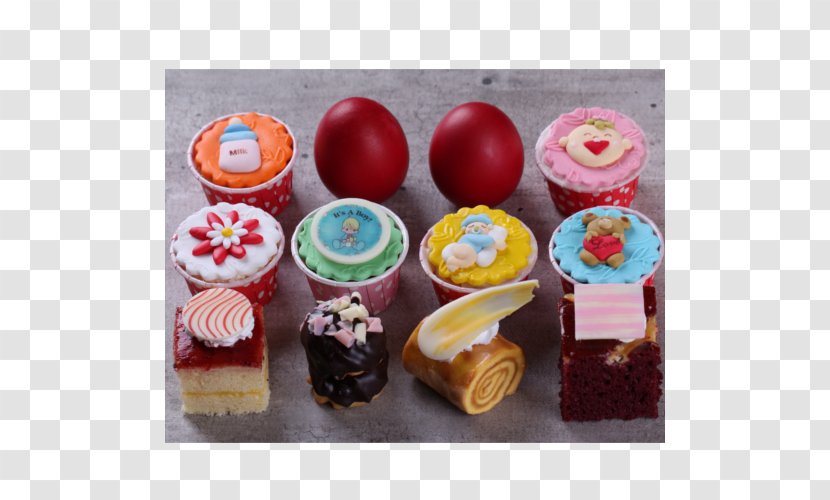 Cupcake Petit Four Muffin Buttercream Baking - Pasteles - Cake Transparent PNG