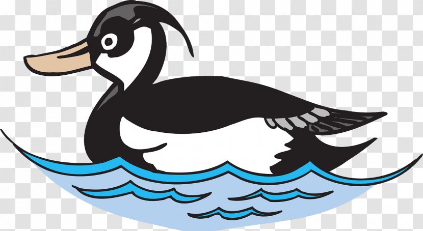 Duck Clip Art - Black Transparent PNG